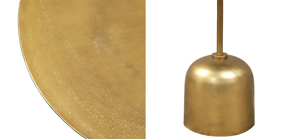 Приставной стол металлический Gold Приставной стол металлический Gold - Loft-Concept в Грозном