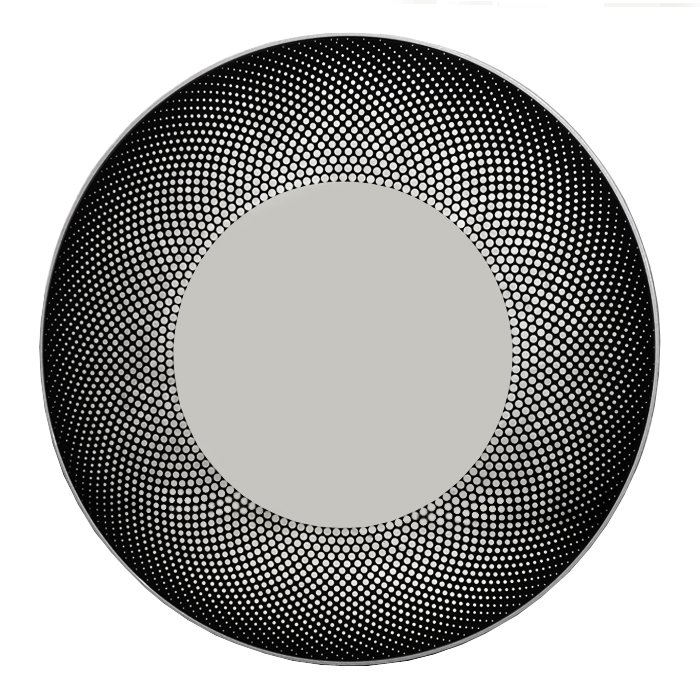 Зеркало Mirror Print dots Черный Зеркало Mirror Print dots Черный в Грозном | Loft Concept