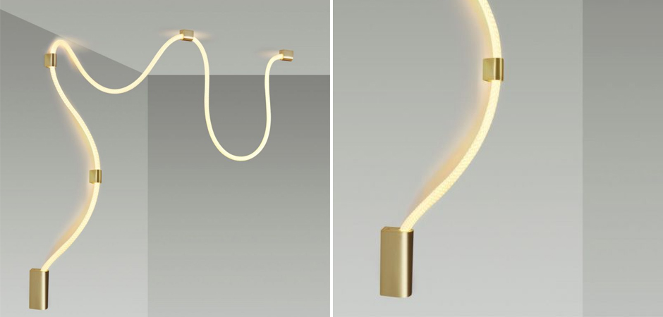Подвесной светильник LUKE LAMPCO TRACER LAMP Gold Подвесной светильник LUKE LAMPCO TRACER LAMP Gold - Loft-Concept в Грозном
