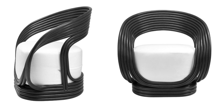 Кресло Eichholtz Chair Romeo Black Кресло Eichholtz Chair Romeo Black - Loft-Concept в Грозном
