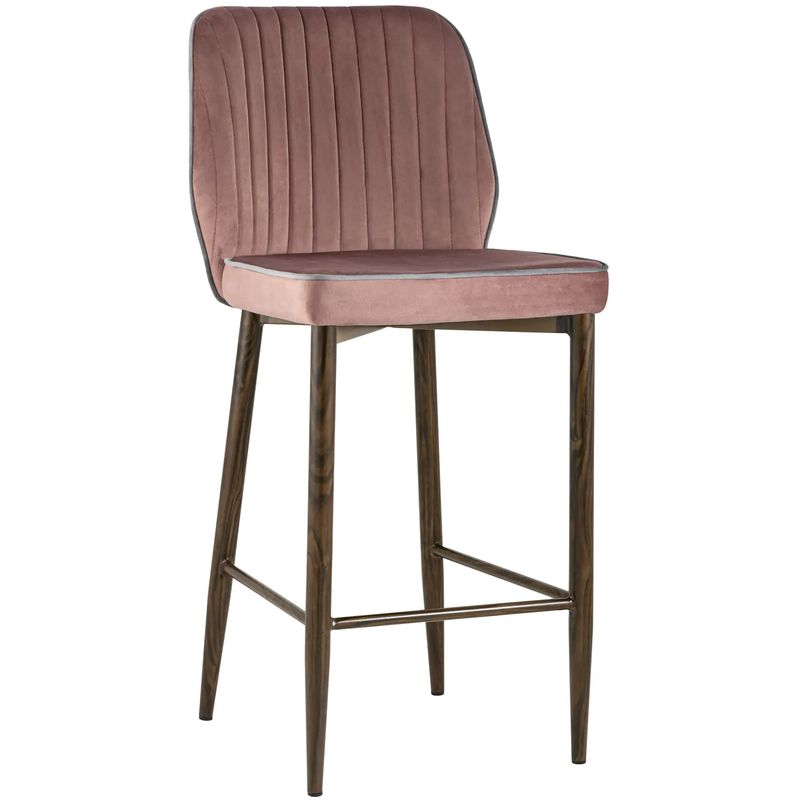 Стул Lawrence Chair Пыльно-Розовый Серый кант Розовый пастельный Светло-серый Коричневый Стул Lawrence Chair Пыльно-Розовый Серый кант Розовый пастельный Светло-серый Коричневый в Грозном | Loft Concept