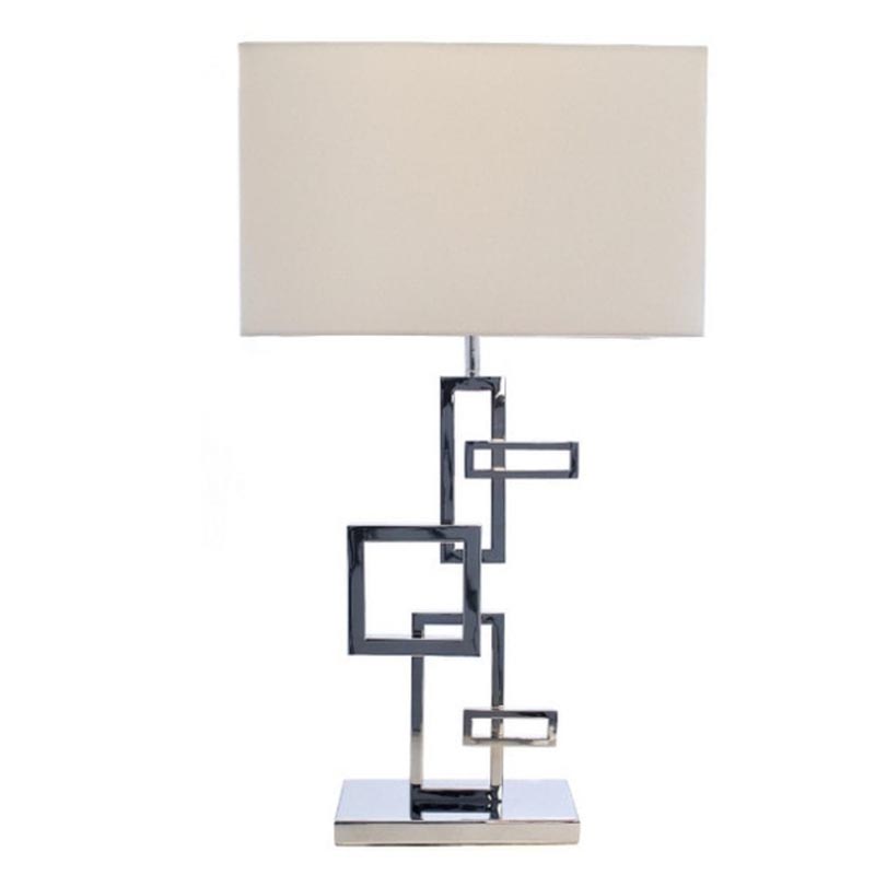 Настольная лампа Rowena Table Lamp Хром Настольная лампа Rowena Table Lamp Хром в Грозном | Loft Concept