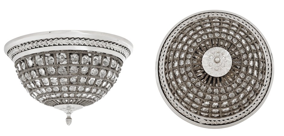 Потолочный светильник Ceiling Lamp Kasbah Nickel Потолочный светильник Ceiling Lamp Kasbah Nickel - Loft-Concept в Грозном