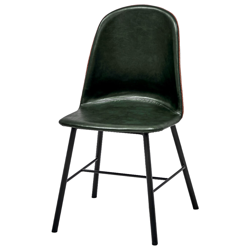 Стул Archie Chair Черный Зеленый Коричневый Стул Archie Chair Черный Зеленый Коричневый в Грозном | Loft Concept
