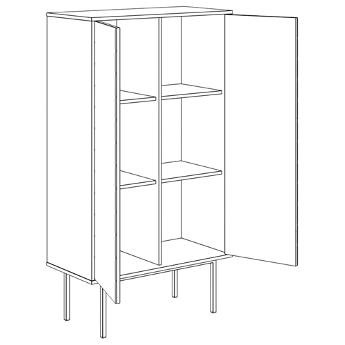 Шкаф с 2-мя зеркальными дверцами Serena Mirror Cabinet Шкаф с 2-мя зеркальными дверцами Serena Mirror Cabinet в Грозном