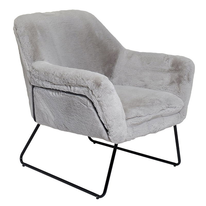 Кресло Bevin Armchair Серый Кресло Bevin Armchair Серый в Грозном | Loft Concept