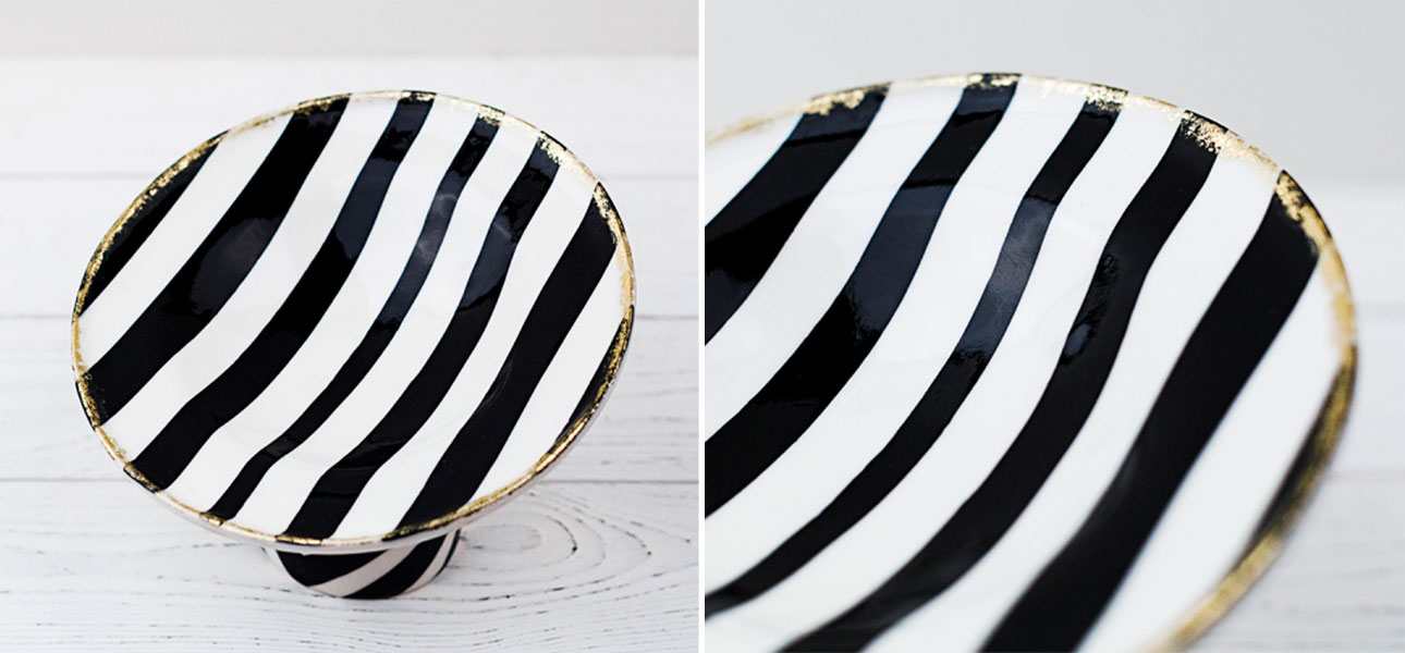 Чаша "Полоски" - фото