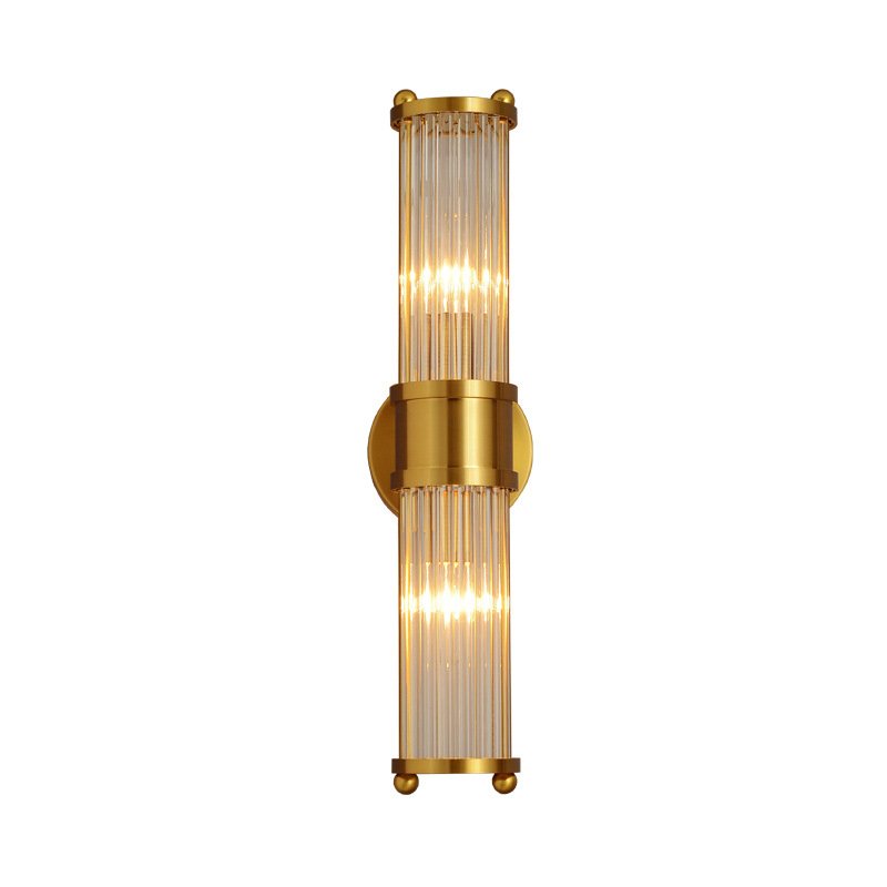 Ralph Lauren Бра Allen Double Light Brass Латунь Прозрачный (Transparent) Ralph Lauren Бра Allen Double Light Brass Латунь Прозрачный (Transparent) в Грозном | Loft Concept