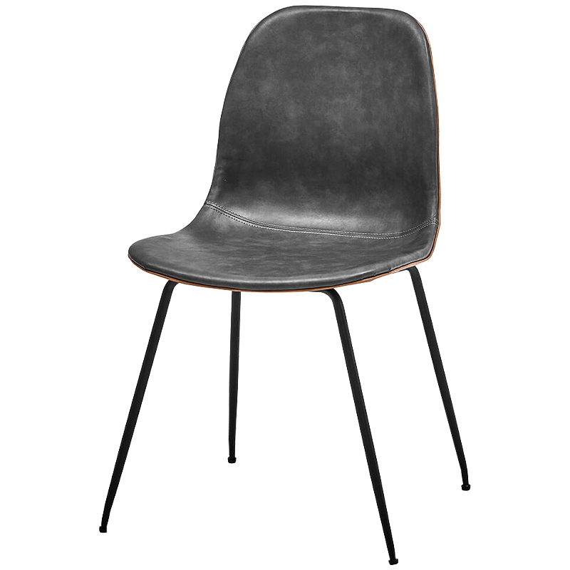 Стул Combi Caramel and Graphite Stool III Черный Карамель Серый Стул Combi Caramel and Graphite Stool III Черный Карамель Серый в Грозном | Loft Concept