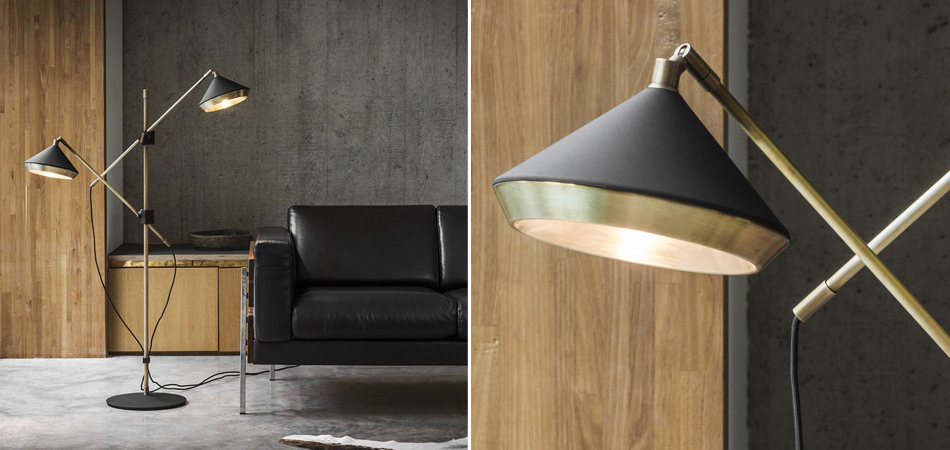 ТОРШЕР Bert Frank SHEAR Черный ТОРШЕР Bert Frank SHEAR Черный - Loft-Concept в Грозном