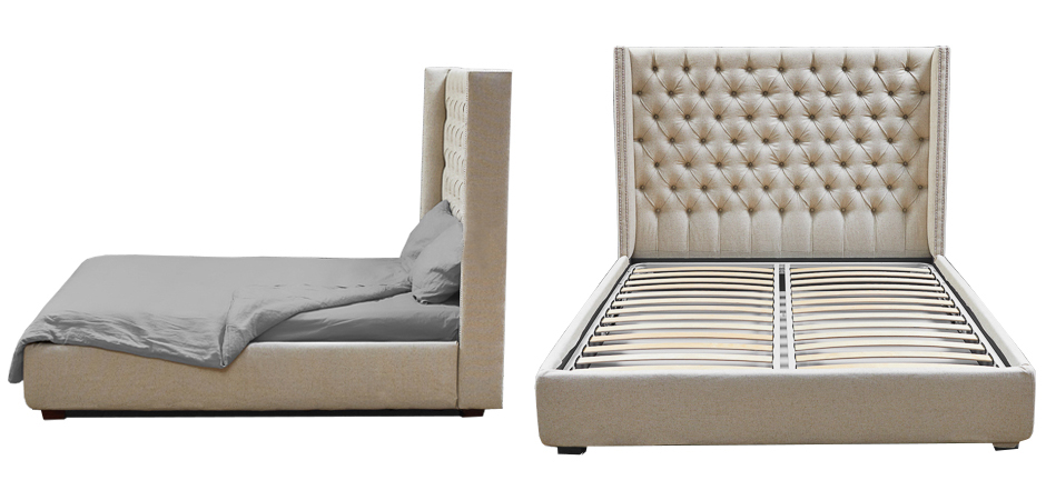 Кровать Lord Bed Beige Кровать Lord Bed Beige - Loft-Concept в Грозном