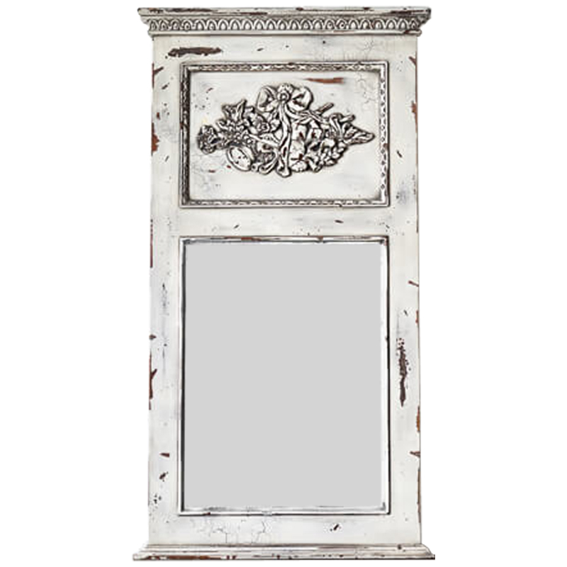 Зеркало Appel Mirror White Белый винтажная патина Зеркало Appel Mirror White Белый винтажная патина в Грозном | Loft Concept