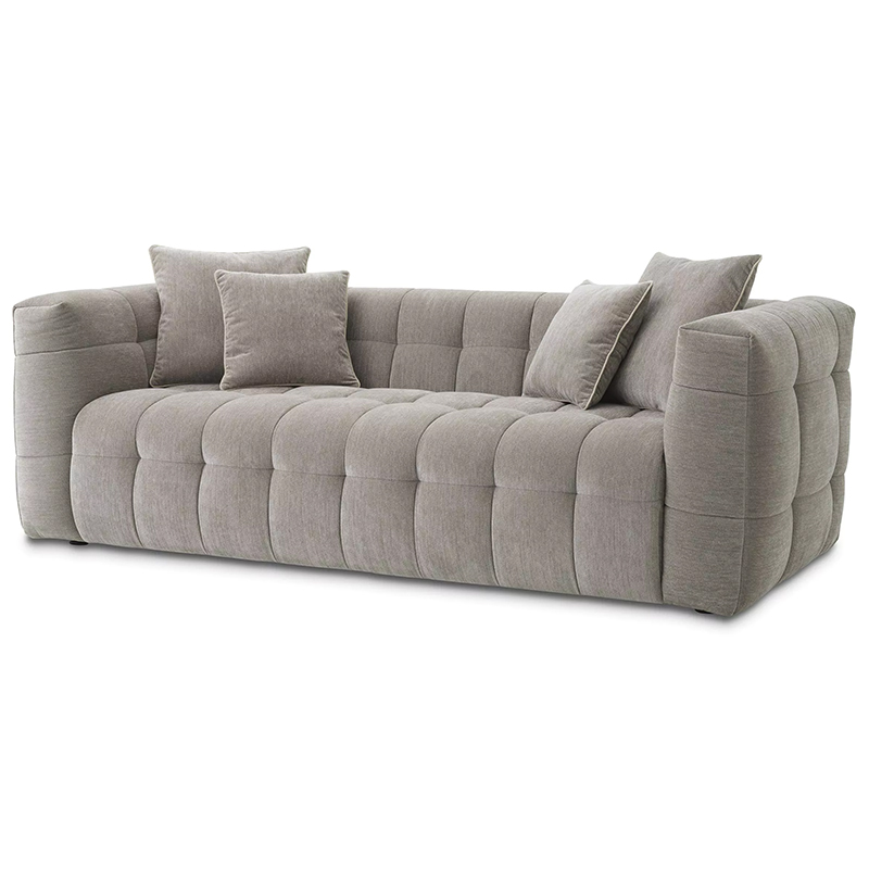 Диван Eichholtz Sofa Breva Grey Серый Диван Eichholtz Sofa Breva Grey Серый в Грозном | Loft Concept