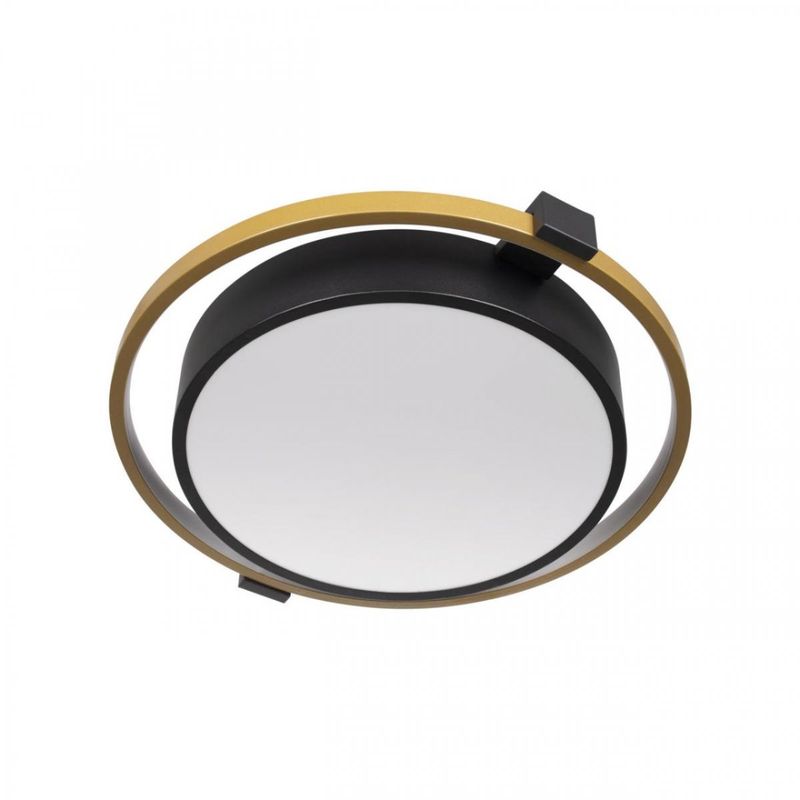 Потолочный светильник Gold Round Saturn Черный Золотой Потолочный светильник Gold Round Saturn Черный Золотой в Грозном | Loft Concept