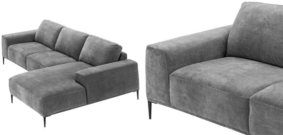 Диван Eichholtz Lounge Sofa Montado grey Диван Eichholtz Lounge Sofa Montado grey - Loft-Concept в Грозном