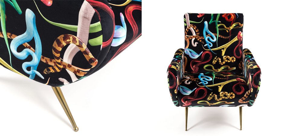 Кресло Seletti Armchair Snakes Design: Toiletpaper Кресло Seletti Armchair Snakes Design: Toiletpaper - Loft-Concept в Грозном