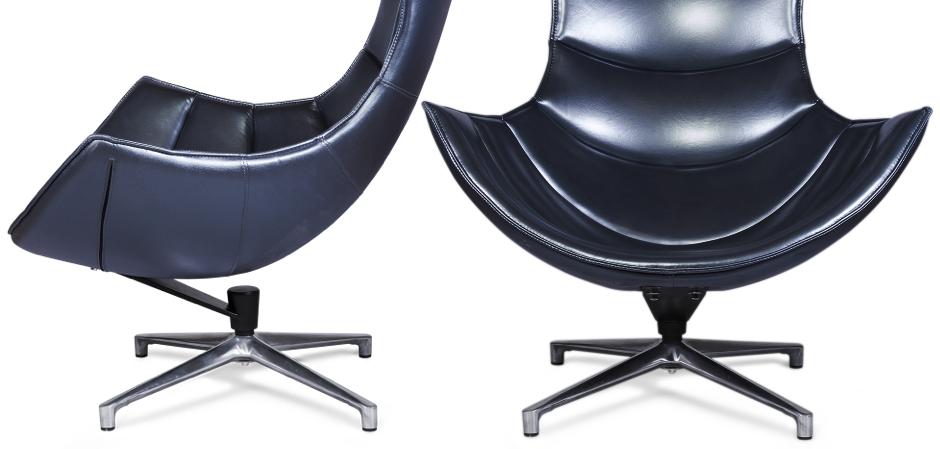 Кресло Shell blue Кресло Shell blue - Loft-Concept в Грозном