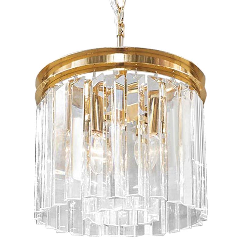 Люстра RH Odeon Chandelier Gold 30 Прозрачное Стекло Золотой Люстра RH Odeon Chandelier Gold 30 Прозрачное Стекло Золотой в Грозном | Loft Concept
