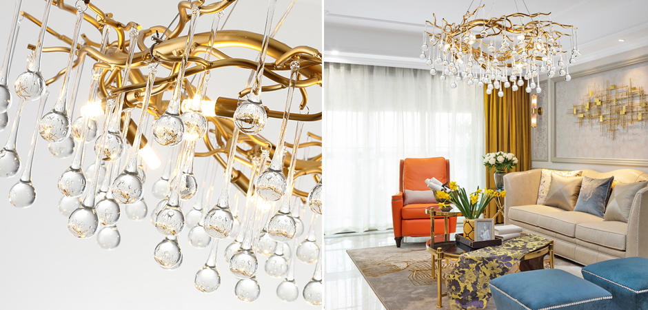Люстра Droplet Chandelier 80 Люстра Droplet Chandelier 80 - Loft-Concept в Грозном