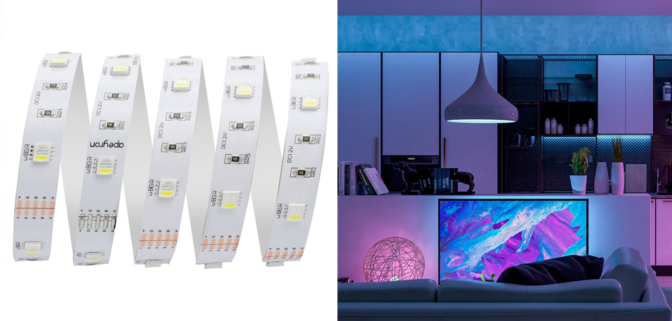 Светодиодная лента 7,2W/m 30LED/m 5050SMD разноцветная 5М Светодиодная лента 7,2W/m 30LED/m 5050SMD разноцветная 5М - Loft-Concept в Грозном