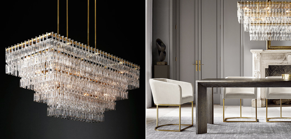 Люстра Marignan Linear Chandelier Люстра Marignan Linear Chandelier - Loft-Concept в Грозном