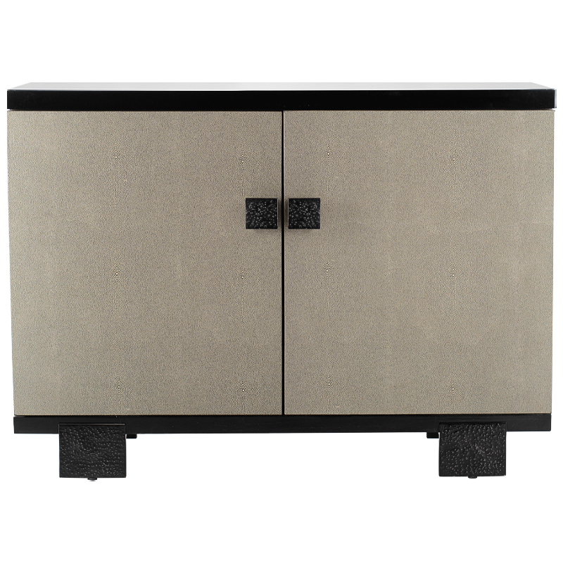Комод Charles Stingray Texture Chest Of Drawers Черный Серый Комод Charles Stingray Texture Chest Of Drawers Черный Серый в Грозном | Loft Concept