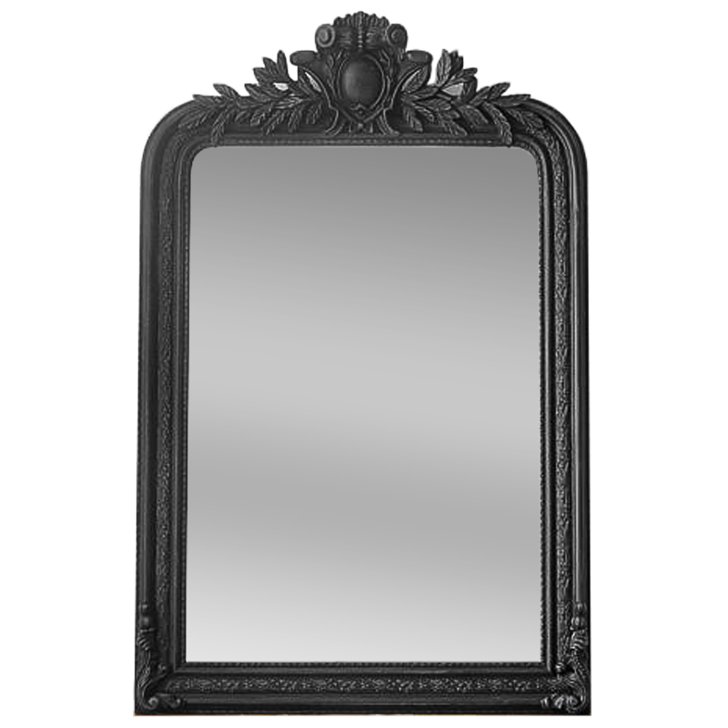 Зеркало Polastron Mirror Black Винтажный черный Зеркало Polastron Mirror Black Винтажный черный в Грозном | Loft Concept