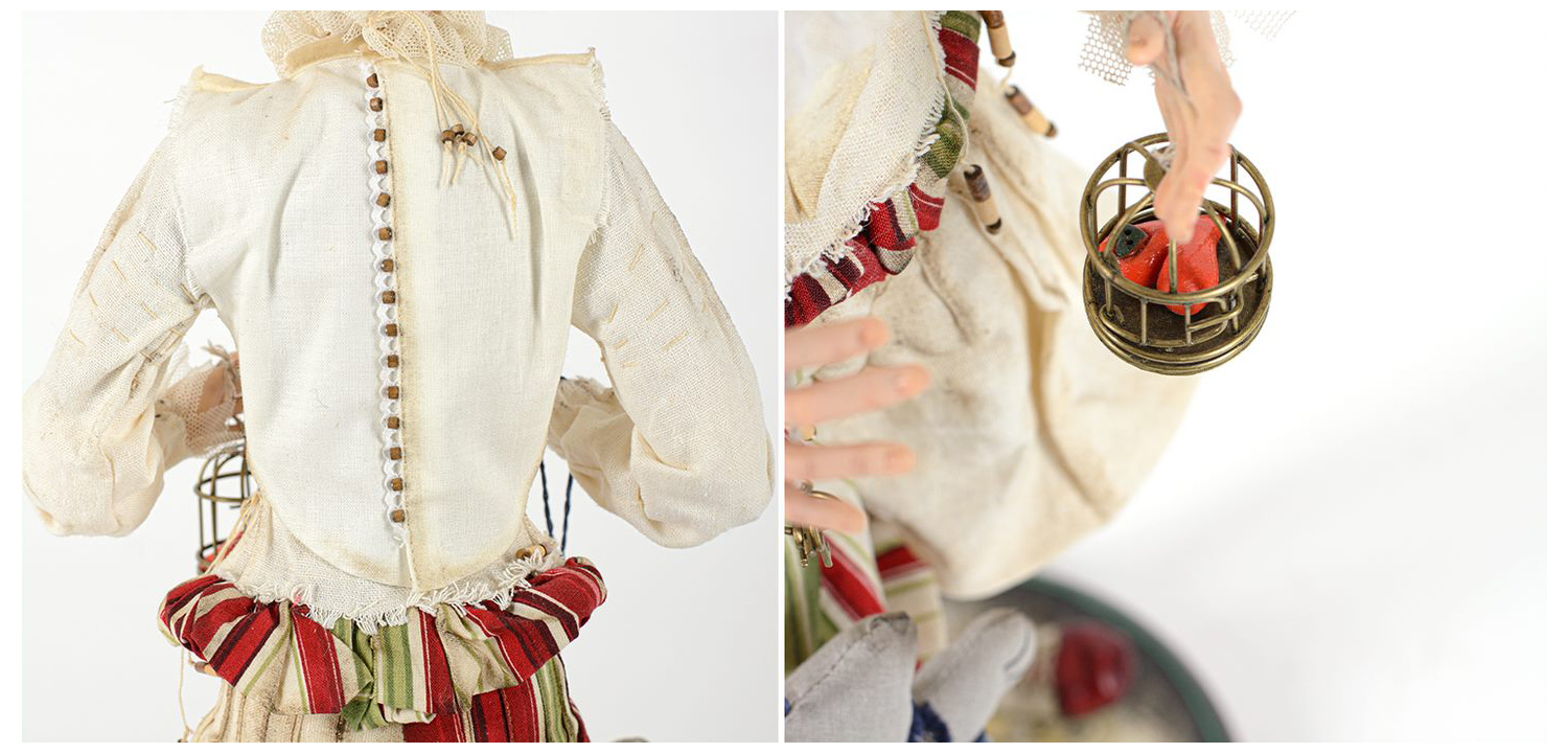 Авторская кукла Арлекино - фото