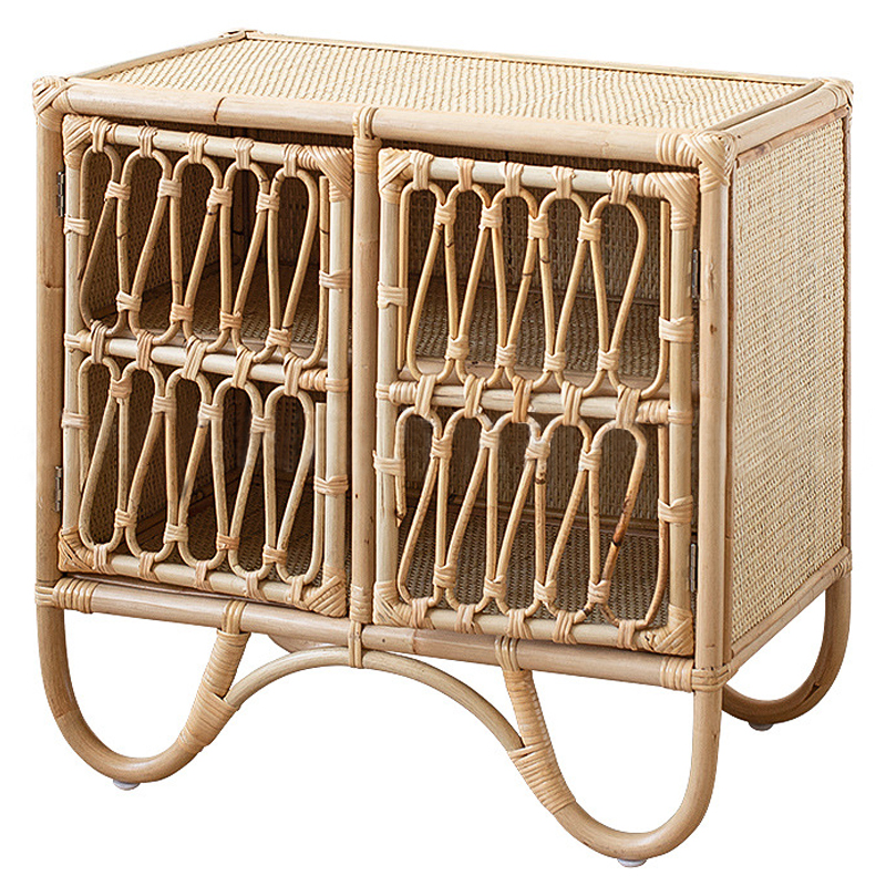 Тумба Wicker Rattan Curbstone Древесина Тумба Wicker Rattan Curbstone Древесина в Грозном | Loft Concept