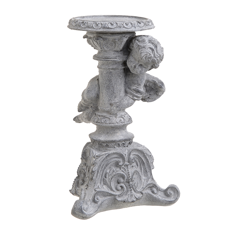 Подсвечник Angel Candlestick Серый Подсвечник Angel Candlestick Серый в Грозном | Loft Concept