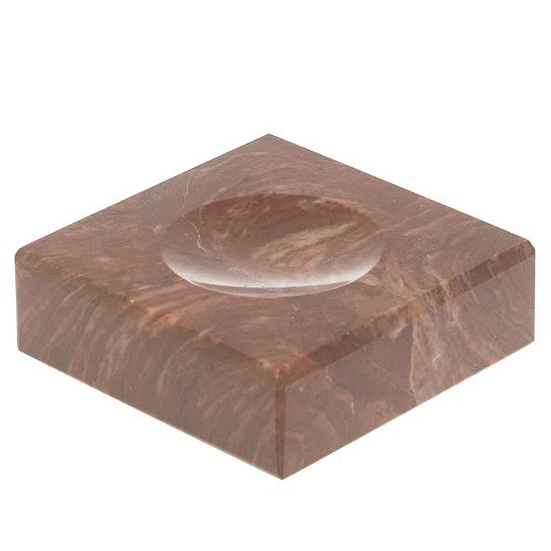 Подставка под шар квадратная из натурального камня Лемезит Natural Stone Sphere Stands Коричневый Подставка под шар квадратная из натурального камня Лемезит Natural Stone Sphere Stands Коричневый в Грозном | Loft Concept