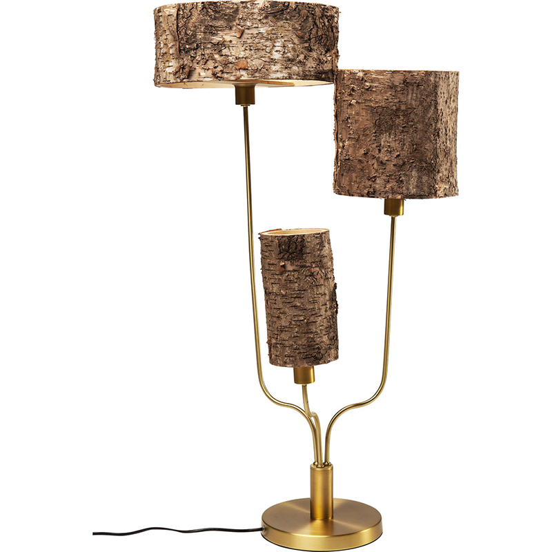 Настольная лампа Log Lampshades Золотой Древесина Настольная лампа Log Lampshades Золотой Древесина в Грозном | Loft Concept
