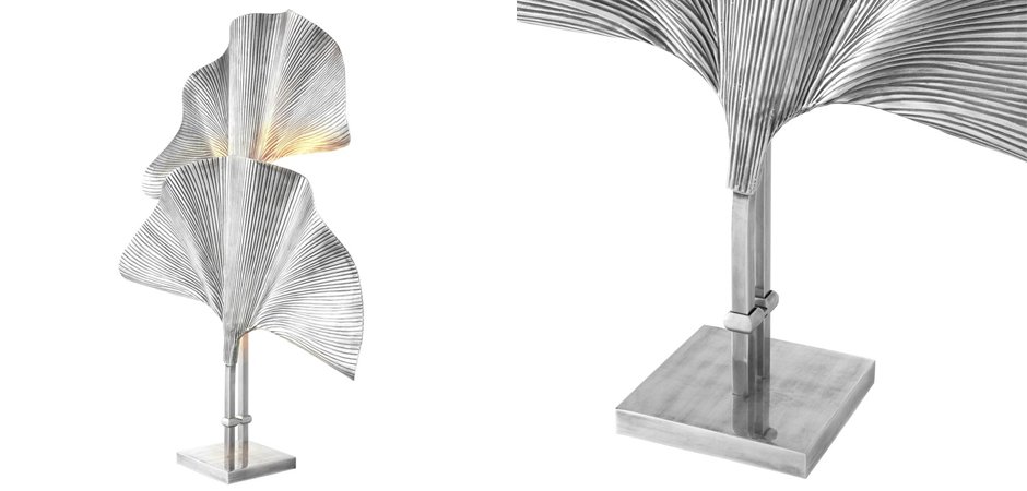 Настольная лампа Table Lamp Las Palmas Silver Настольная лампа Table Lamp Las Palmas Silver - Loft-Concept в Грозном