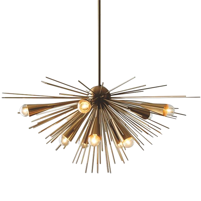 Люстра Luxury Copper Metal Thorn Pendant Lights Латунь Люстра Luxury Copper Metal Thorn Pendant Lights Латунь в Грозном | Loft Concept