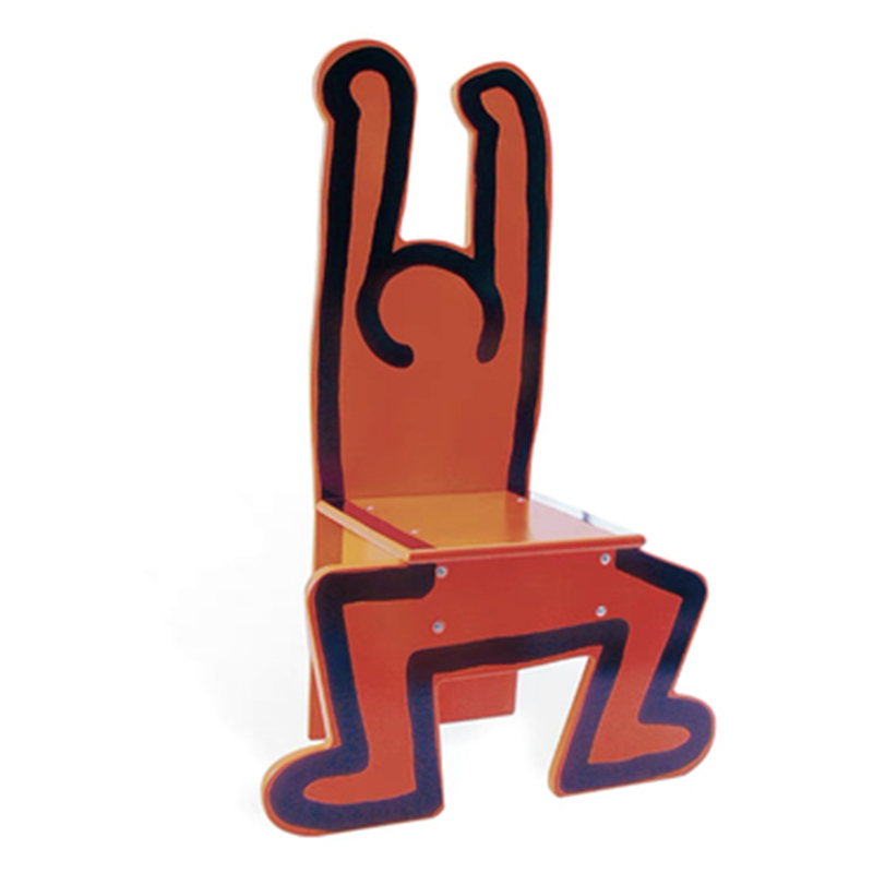 Детский стул Chaise Keith Haring Dancer Vilac Красный Красный в Грозном | Loft Concept 