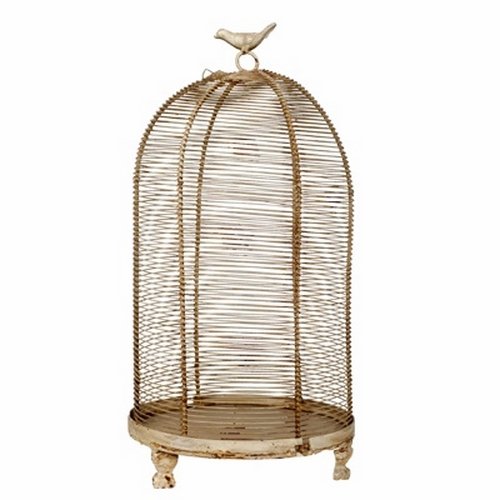 Аксессуар клетка для птиц Birdcage Бежевый в Грозном | Loft Concept 