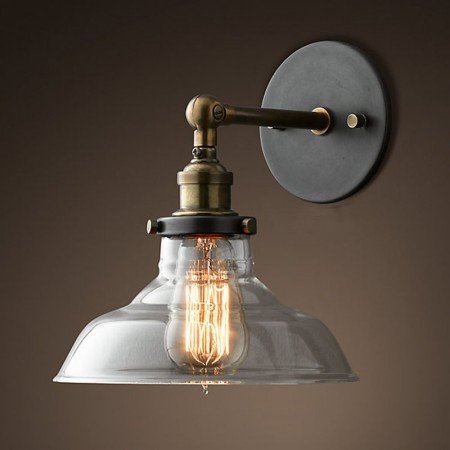 БРА LOFT CLEAR GLASS CLOCHE II БРА LOFT CLEAR GLASS CLOCHE II в Грозном | Loft Concept