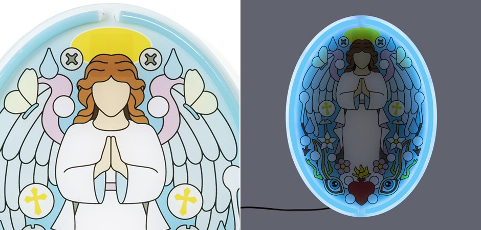Бра Seletti Gospel Led Signs Angel Gabriel Бра Seletti Gospel Led Signs Angel Gabriel - Loft-Concept в Грозном