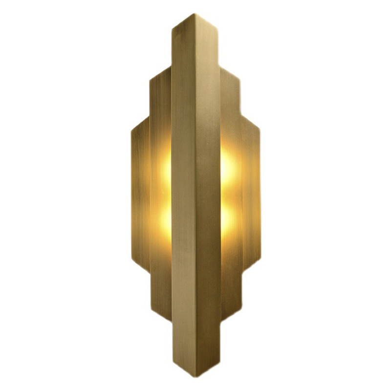 Бра Deco Sconce Vertical Geometric Modern Studio Endo Золотой Бра Deco Sconce Vertical Geometric Modern Studio Endo Золотой в Грозном | Loft Concept