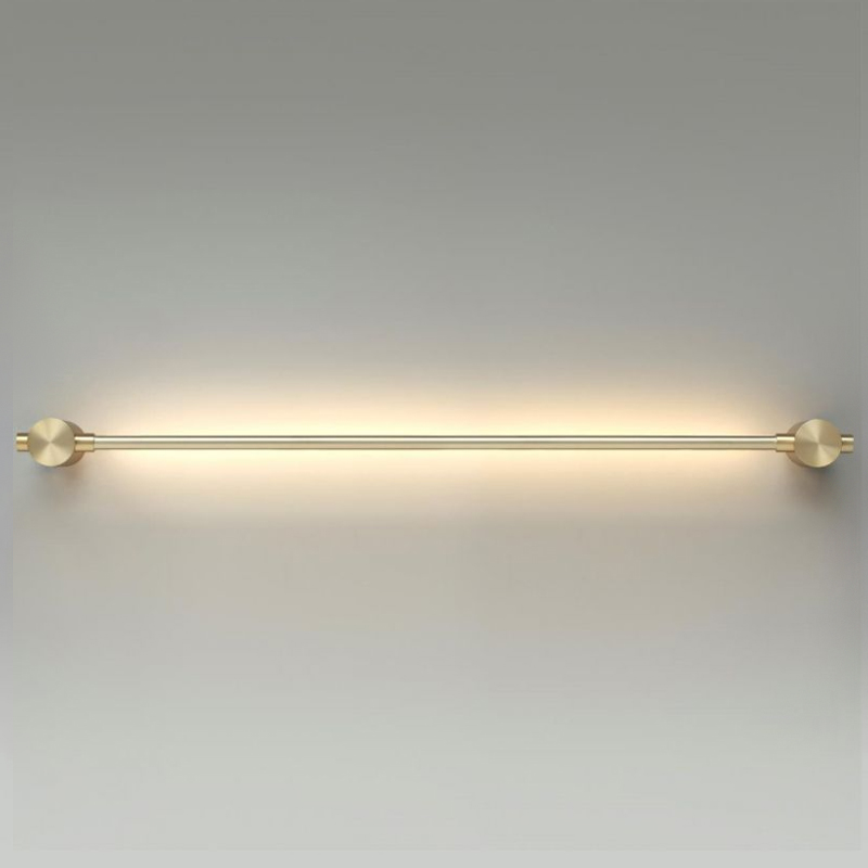 Бронзовое светодиодное бра Trumpet tube Wide Бронза Бронзовое светодиодное бра Trumpet tube Wide Бронза в Грозном | Loft Concept