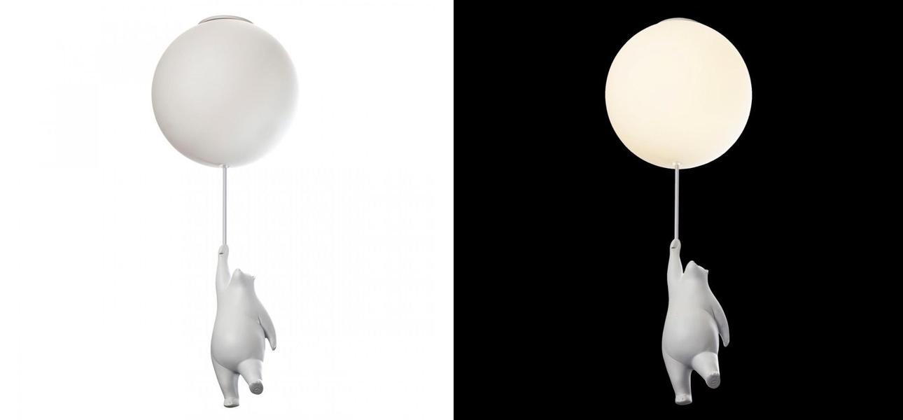 Потолочный Светильник WASTY Мишка D - фото №1