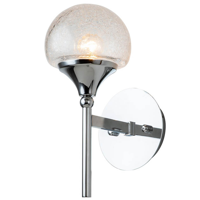 Бра Lluis Wall Lamp Прозрачный Хром Бра Lluis Wall Lamp Прозрачный Хром в Грозном | Loft Concept