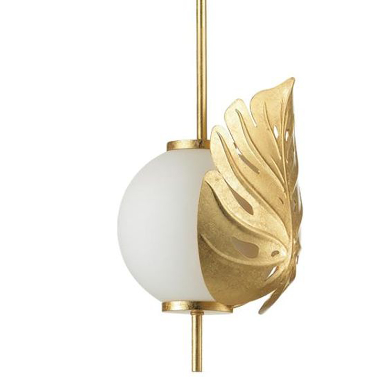 Подвесной светильник Gold Monstera Leaf Золотой Подвесной светильник Gold Monstera Leaf Золотой в Грозном | Loft Concept