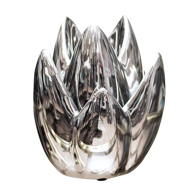 Подсвечник Solange silver Серебряный Подсвечник Solange silver Серебряный в Грозном | Loft Concept