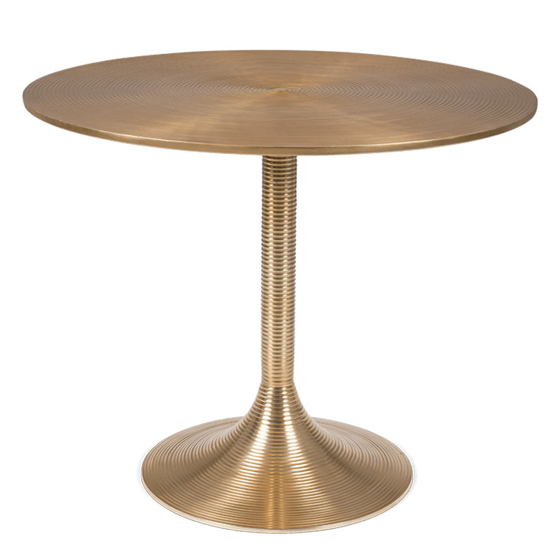 Кофейный столик HYPNOTISING ROUND COFFEE TABLE GOLD BM23002 Bold Monkey Золотой Кофейный столик HYPNOTISING ROUND COFFEE TABLE GOLD BM23002 Bold Monkey Золотой в Грозном | Loft Concept