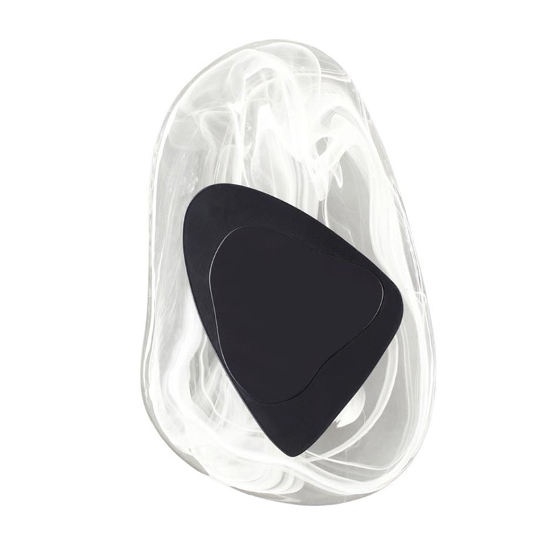 Бра Transparent Pebbles Sconces Black Черный Прозрачный Бра Transparent Pebbles Sconces Black Черный Прозрачный в Грозном | Loft Concept