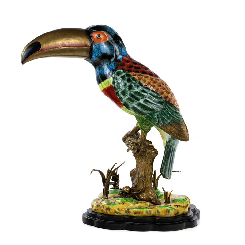 Статуэтка Toucan Figurine Мульти Бронза Статуэтка Toucan Figurine Мульти Бронза в Грозном | Loft Concept