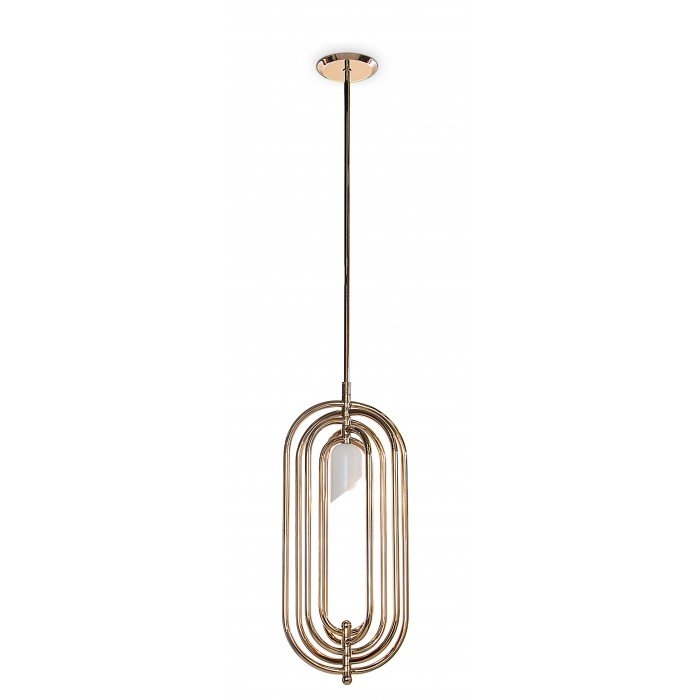 Люстра Delightfull Turner Pendant Lamp Глянцевое золото Люстра Delightfull Turner Pendant Lamp Глянцевое золото в Грозном | Loft Concept