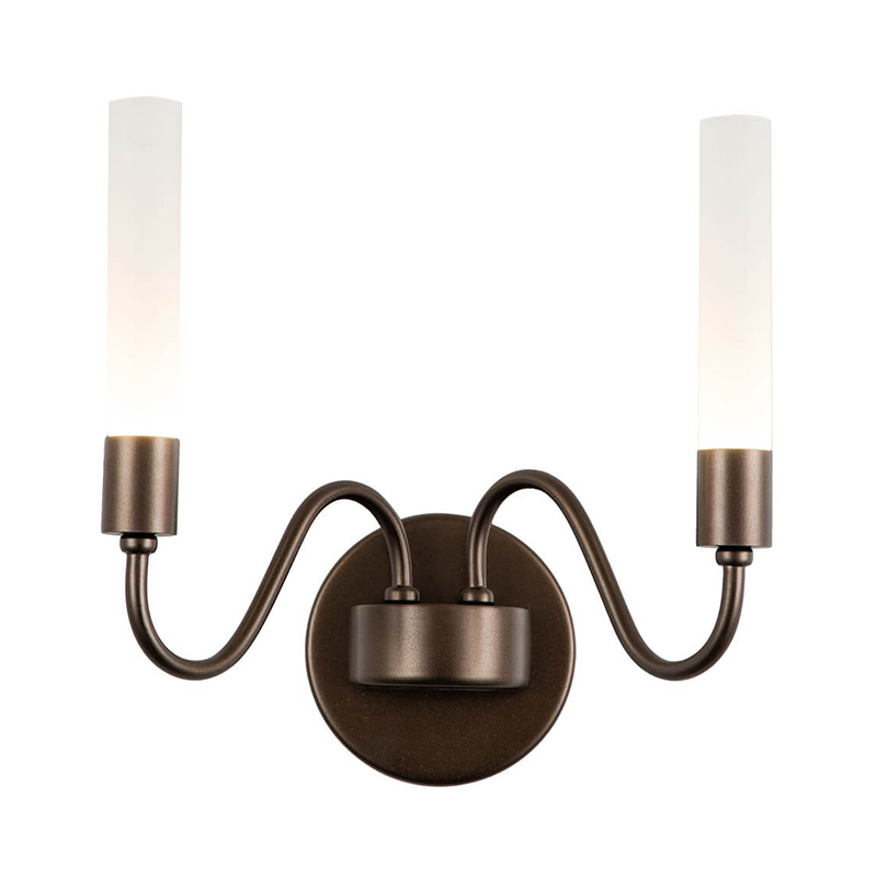 Бра Faiber Brown Wall Lamp Коричневый Бра Faiber Brown Wall Lamp Коричневый в Грозном | Loft Concept
