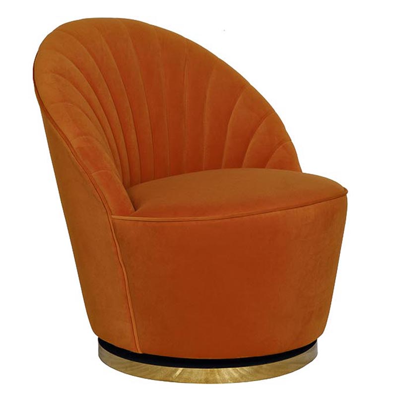 Кресло Gaylen Armchair Оранжевый Кресло Gaylen Armchair Оранжевый в Грозном | Loft Concept